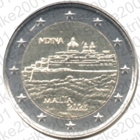 Malta - 2€ Comm. 2025 FDC Mdina