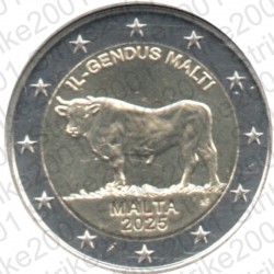 Malta - 2€ Comm. 2025 FDC Bue Maltese