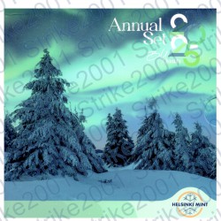 Finlandia - Divisionale Ufficiale 2025 FDC Aurora Boreale