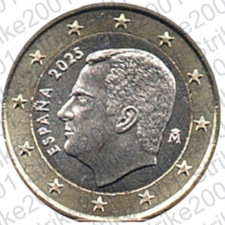 Spagna 2025 - 1€ FDC