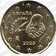 Spagna 2025 - 20 Cent. FDC