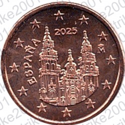 Spagna 2025 - 2 Cent. FDC