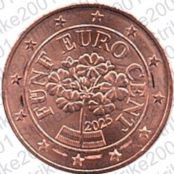 Austria 2025 - 5 Cent. FDC