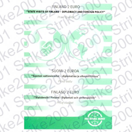 Finlandia - 2€ Comm. 2025 FS Diplomazia e Politica estera