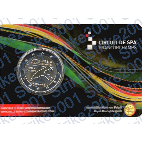 Belgio - 2€ Comm. 2025 FDC Spa Francorchamps (Olanda) in Folder