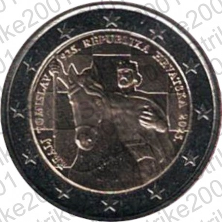 Croazia - 2€ Comm. 2025 FDC Re Tomislav