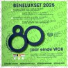 Belgio - Serie BENELUX 2025 FDC