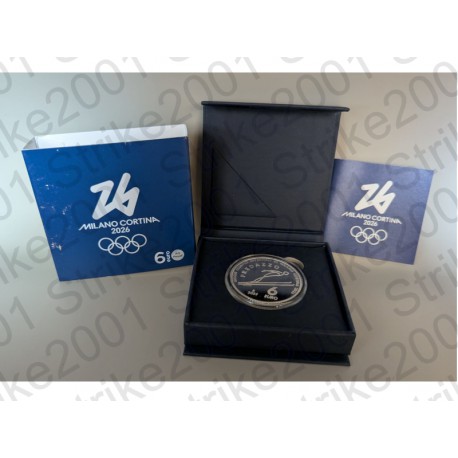 Italia - 6€ 2025 FS Olimpiadi Salto con gli Sci - Predazzo