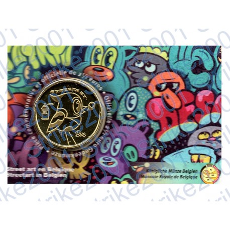 Belgio - 2,5€ 2025 FDC Street Art in folder - Versione casuale