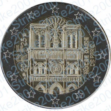 Francia - 2€ Comm. 2025 FDC Notre Dame