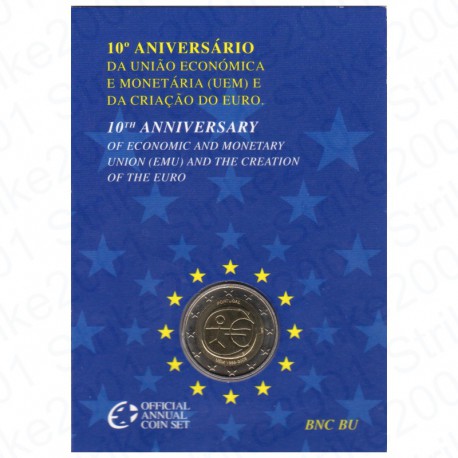 Portogallo - 2€ Comm. 2009 in Folder EMU FDC