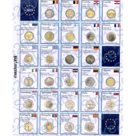 Kit Foglio Aggiornamento 2 Euro Comm. 2025 - Euro Junior
