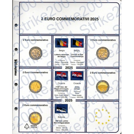 Kit Foglio 2 Euro Comm. 2025