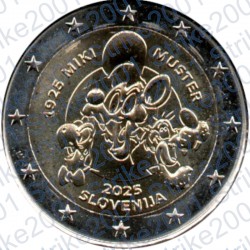 Slovenia - 2€ Comm. 2025 FDC  Miki Muster