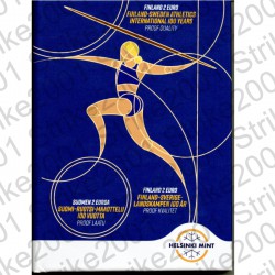 Finlandia - 2€ Comm. 2025 FS 100° Atletica