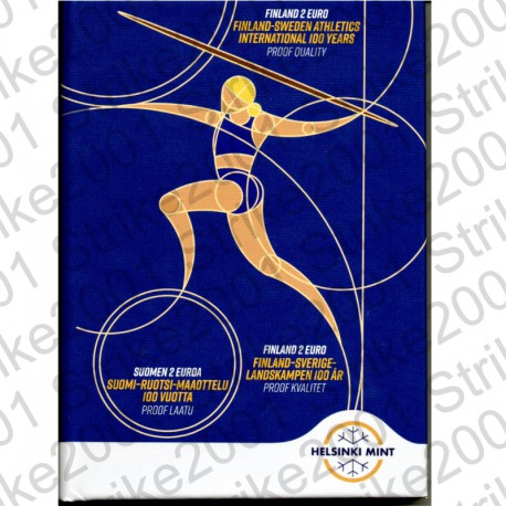 Finlandia - 2€ Comm. 2025 FS 100° Atletica