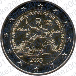 Malta - 2€ Comm. 2023 FDC Napoleone Bonaparte senza Folder