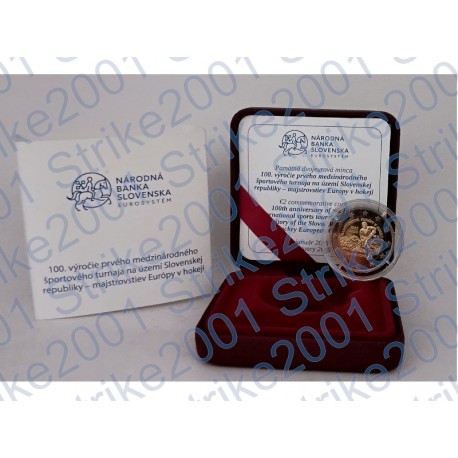 Slovacchia - 2€ Comm. 2025 FS Hockey su ghiaccio