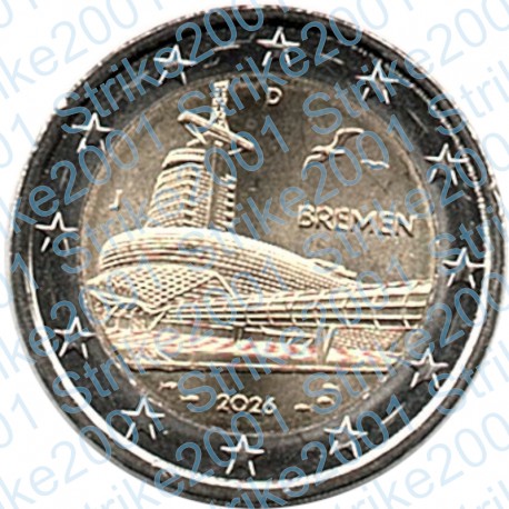 Germania - 2€ Comm. 2026 FDC Presidenza Brema