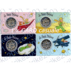Francia - 2€ Comm. 2026 FDC Il Piccolo Principe in Folder card casuale