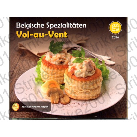 Belgio - Divisionale Ufficiale 2026 FDC World Money Fair