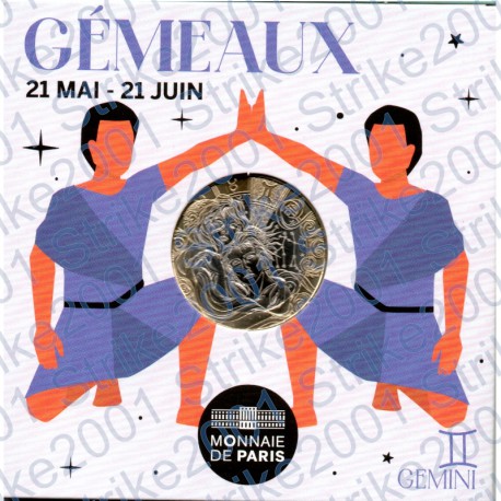Francia - 5€ 2026 FDC Gemelli