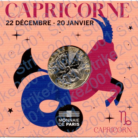 Francia - 5€ Comm. 2026 FDC Capricorno