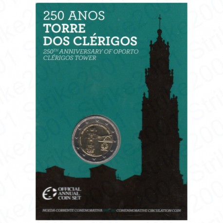 Portogallo - 2€ Comm. 2013 in Folder Torre FDC