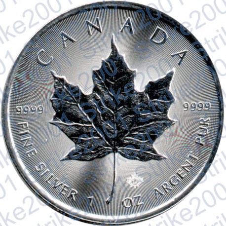 Canada - 1 Oncia Argento 2026 FDC Maple Leaf Acero