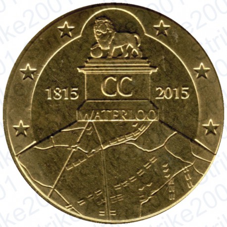 Belgio - 2,5€ 2015 Waterloo FDC