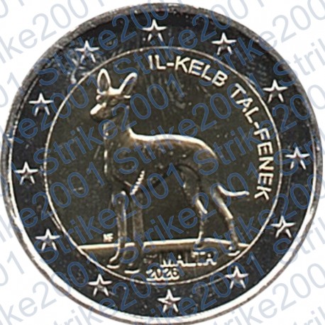 Malta - 2€ Comm. 2026 FDC Cane del Faraone