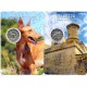 Malta - 2 x 2€ Comm. 2026 FDC Valletta e Cane del Faraone in folder