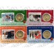 Vaticano - 4 Coin Card 2022 FDC con Bollo
