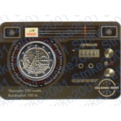 Finlandia - 2€ Comm. 2026 FDC Yleisradio in Folder (finlandese)