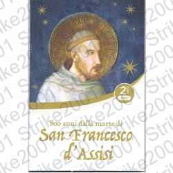 Italia - 2€ Comm. 2026 FDC San Francesco D' Assisi in Folder