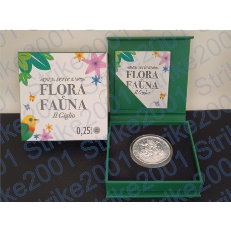 Italia - 0,25 € 2026 FDC Il Giglio