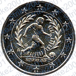 Slovacchia - 2€ Comm. 2026 FDC 50° Europei di Calcio