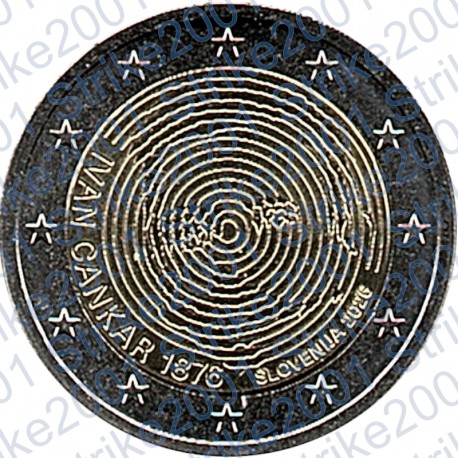 Slovenia - 2€ Comm. 2026 FDC  Ivan Cankar