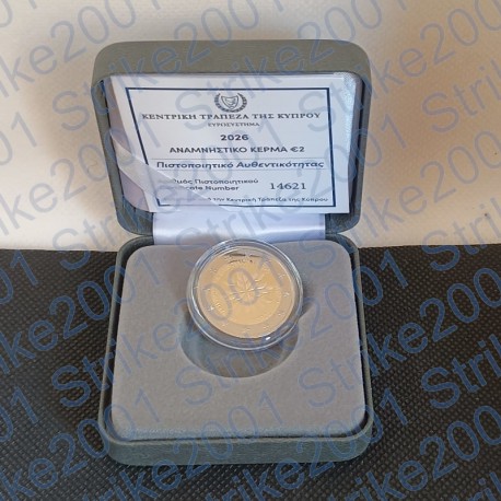 Cipro - 2€ Comm. 2026 FS Presidenza U. E.
