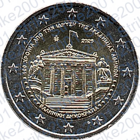 Grecia - 2€ Comm. 2026 FDC Accademia di Atene