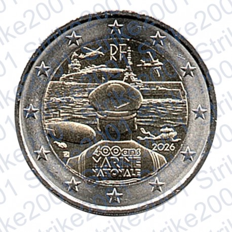 Francia - 2€ Comm. 2026 FDC Marina Militare