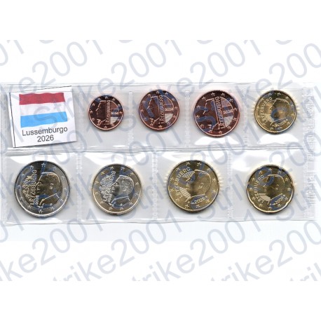 Lussemburgo - Blister 2026 Nuovo Conio FDC