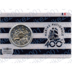 Francia - 2€ Comm. 2026 FDC Marina Militare in Folder