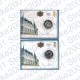Lussemburgo - 2 x 2€ Comm. 2026 FDC Carlo Magno / Granduca  in Folder