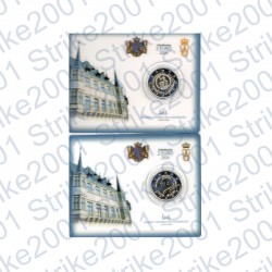 Lussemburgo - 2 x 2€ Comm. 2026 FDC Carlo Magno / Granduca  in Folder