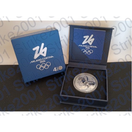 Italia - 4€ 2026 Reverse Proof Olimpiadi Handover