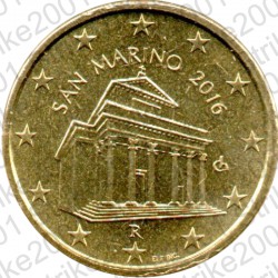 San Marino 2016 - 10 Cent. FDC