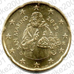 San Marino 2012 - 20 Cent. FDC