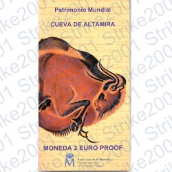 Spagna - 2€ Comm. 2015 FDC Altamira in Folder