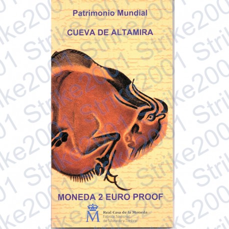 Spagna - 2€ Comm. 2015 FDC Altamira in Folder